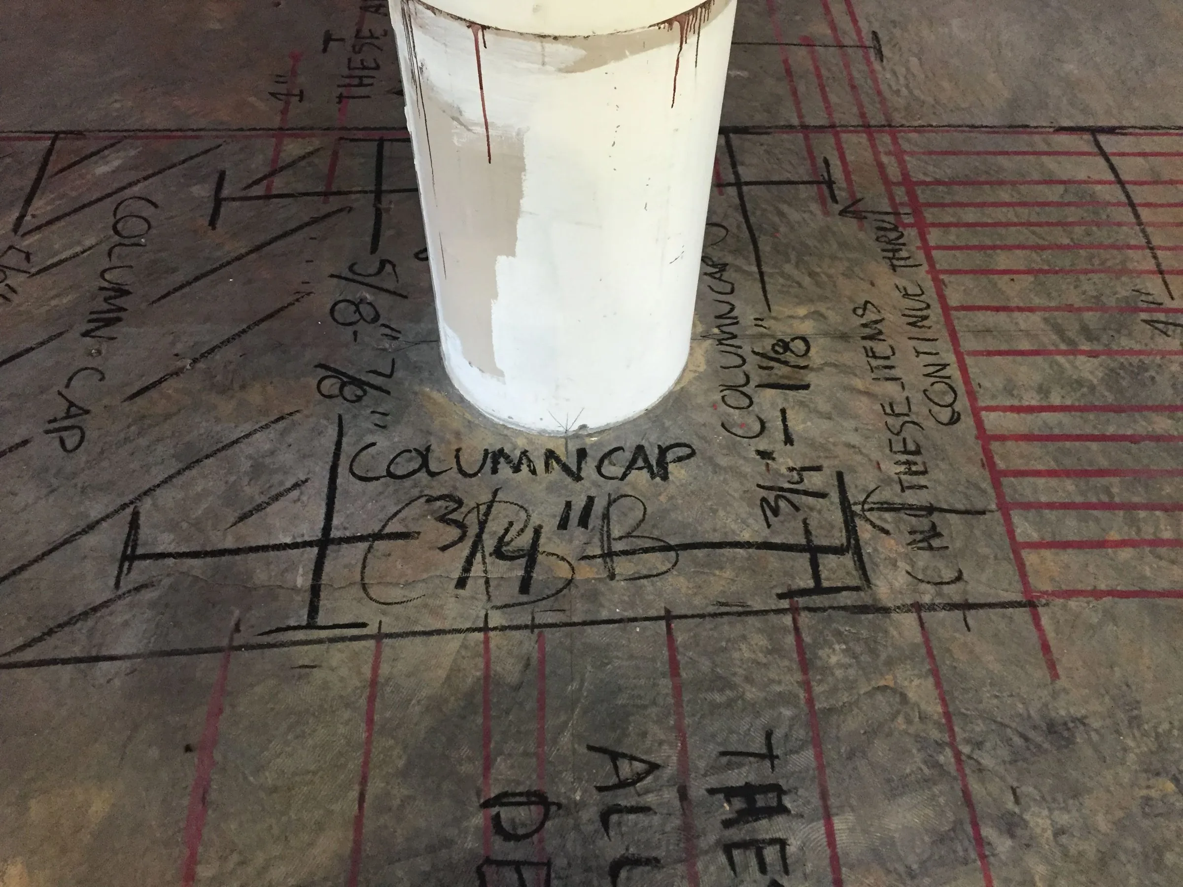GPR scanning and flush CFRP
