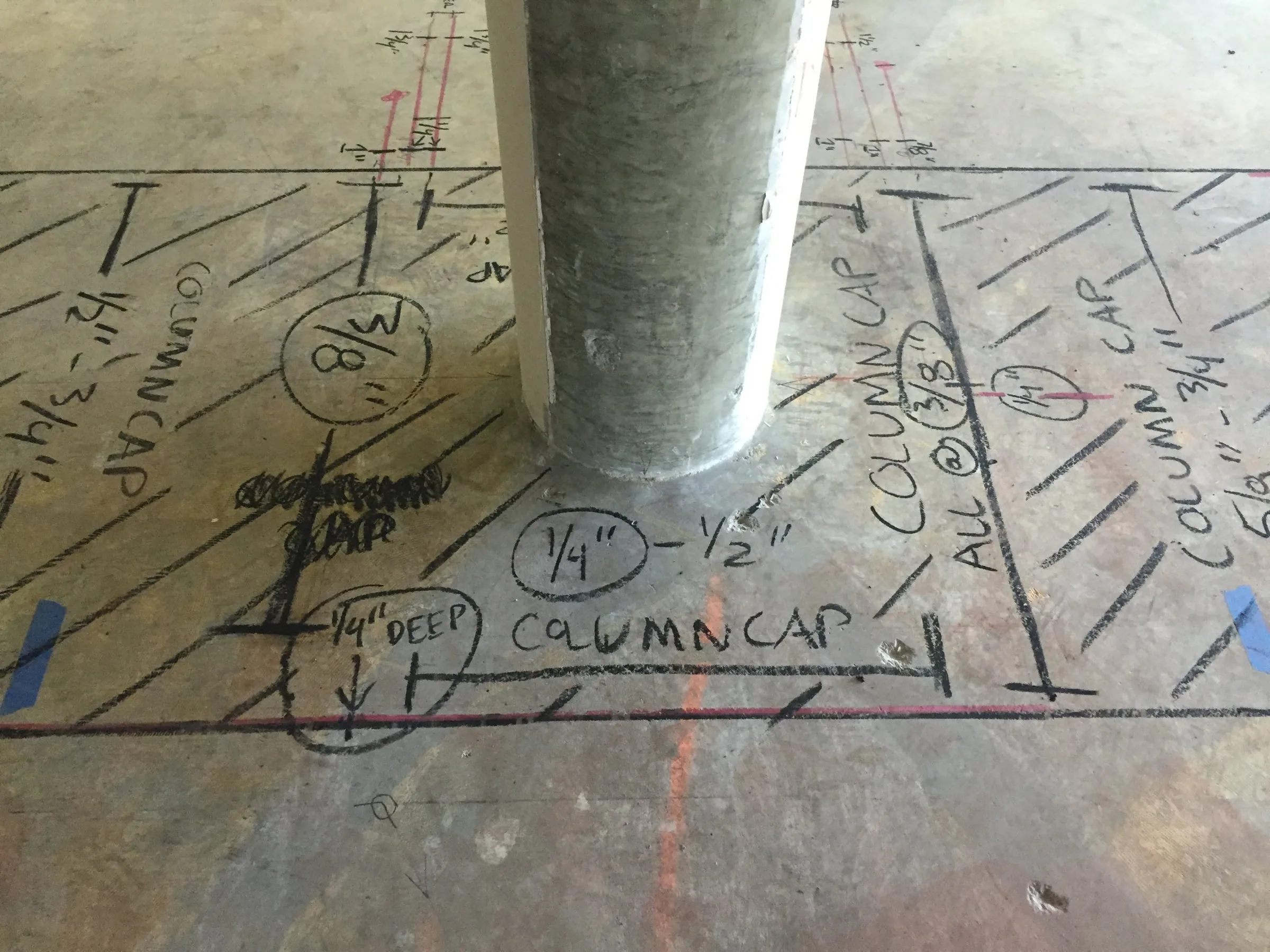 GPR scanning and flush CFRP