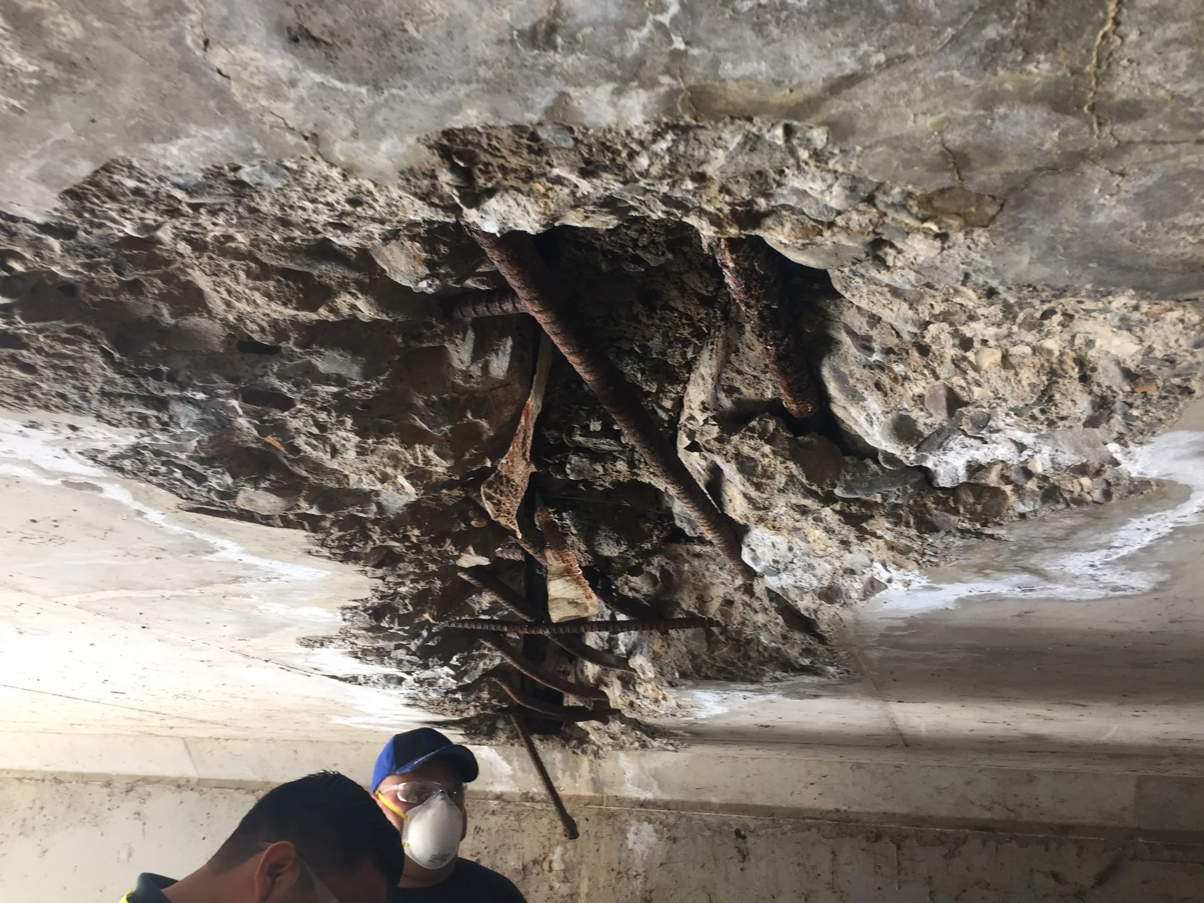 Evaluations of deteriorated concrete