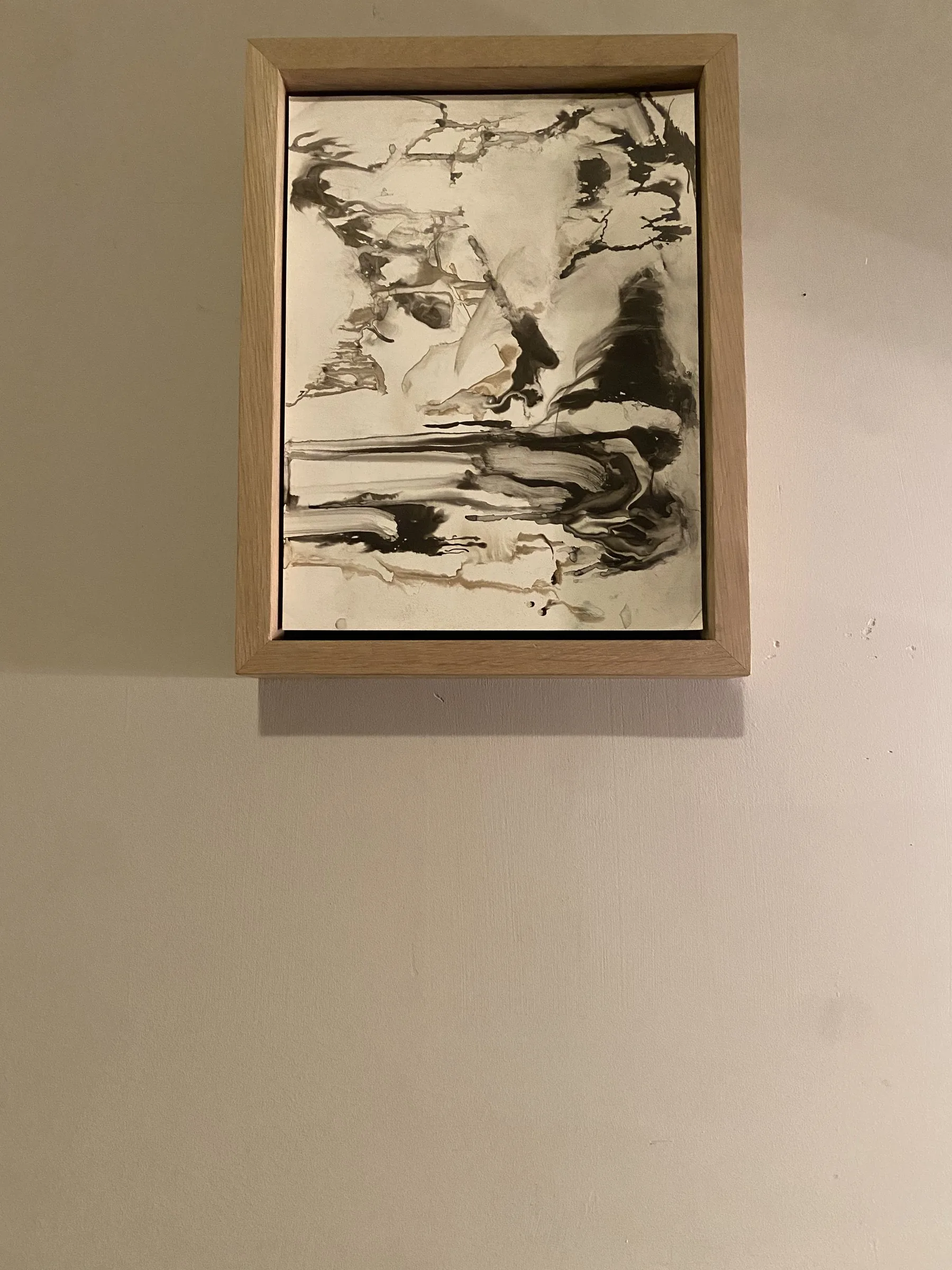 Framed ink panels
