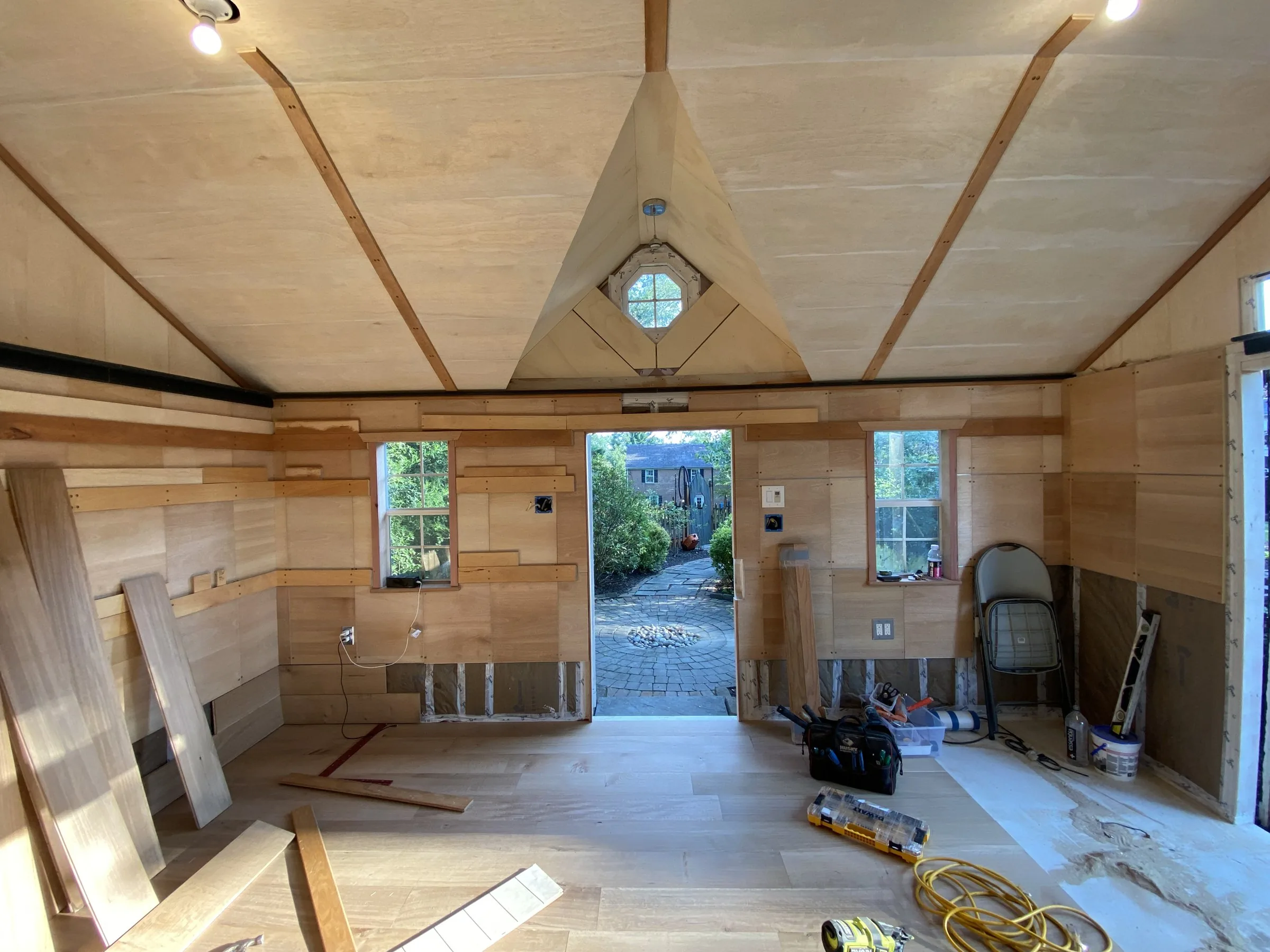 Garden shed studio