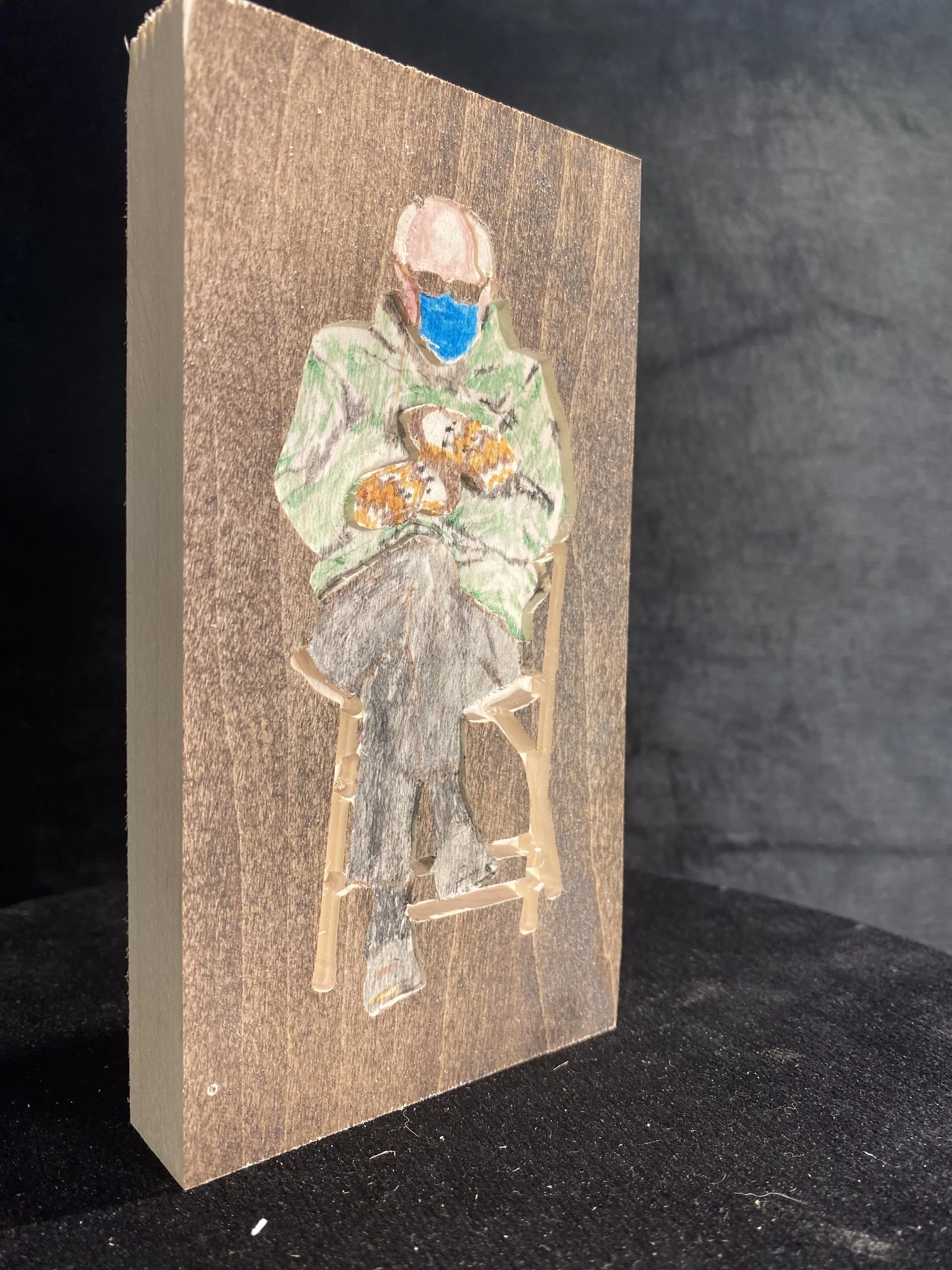 Gold-leaf portraits