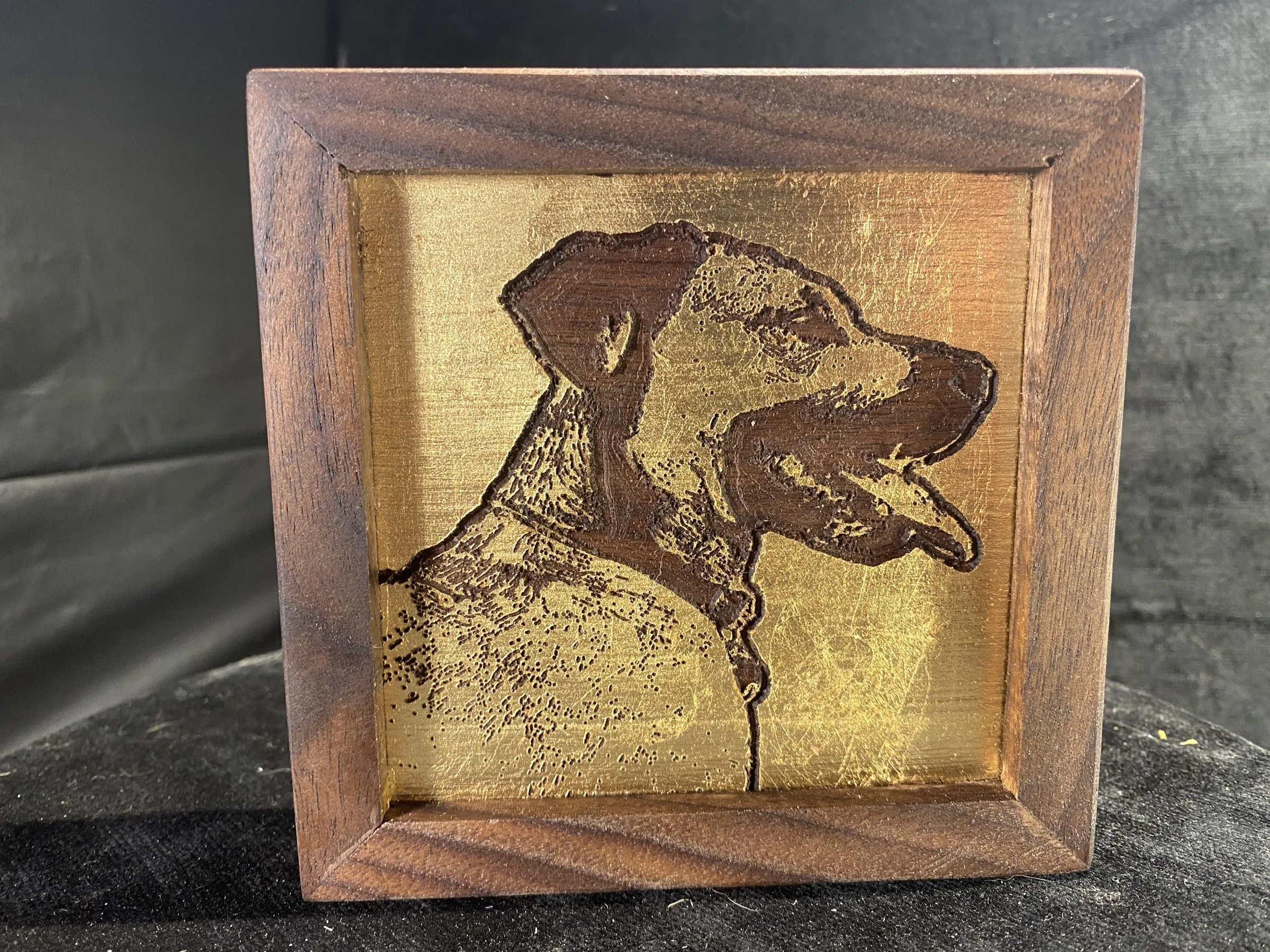 Gold-leaf portraits