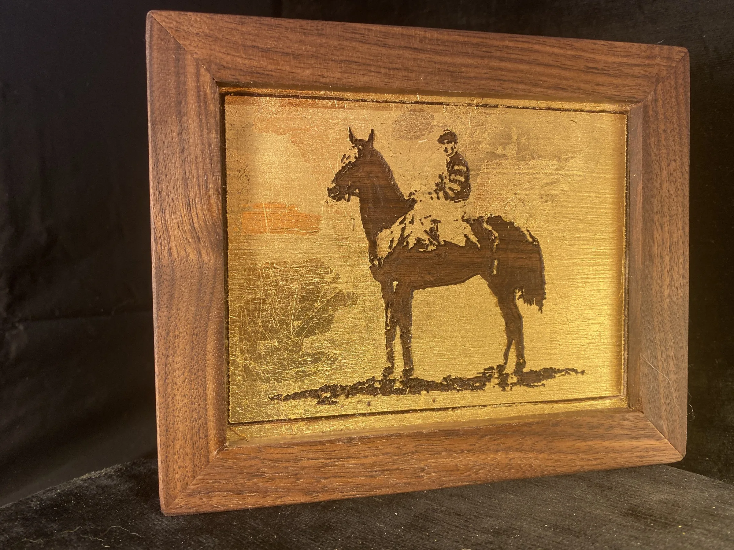 Gold-leaf portraits