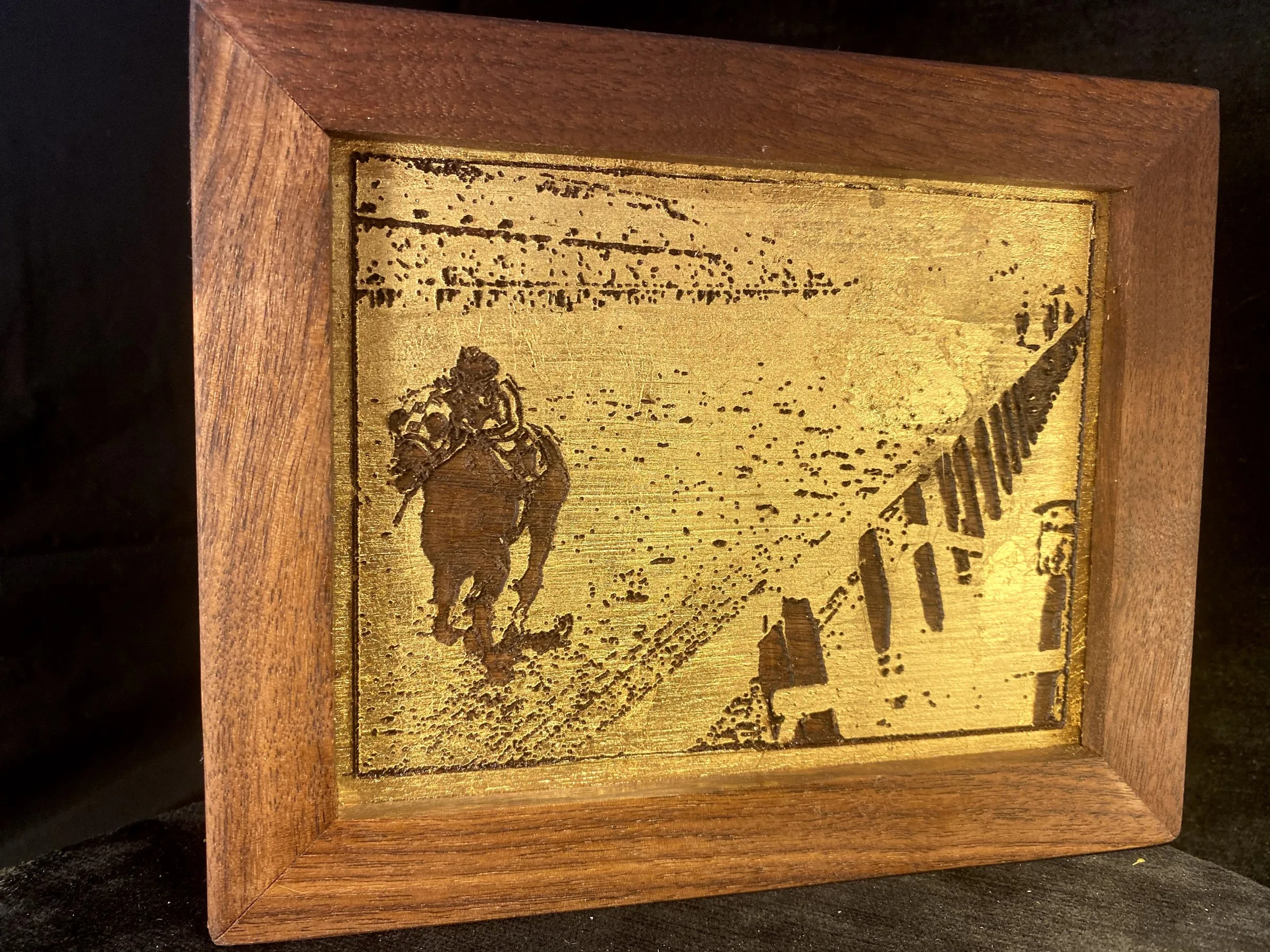 Gold-leaf portraits