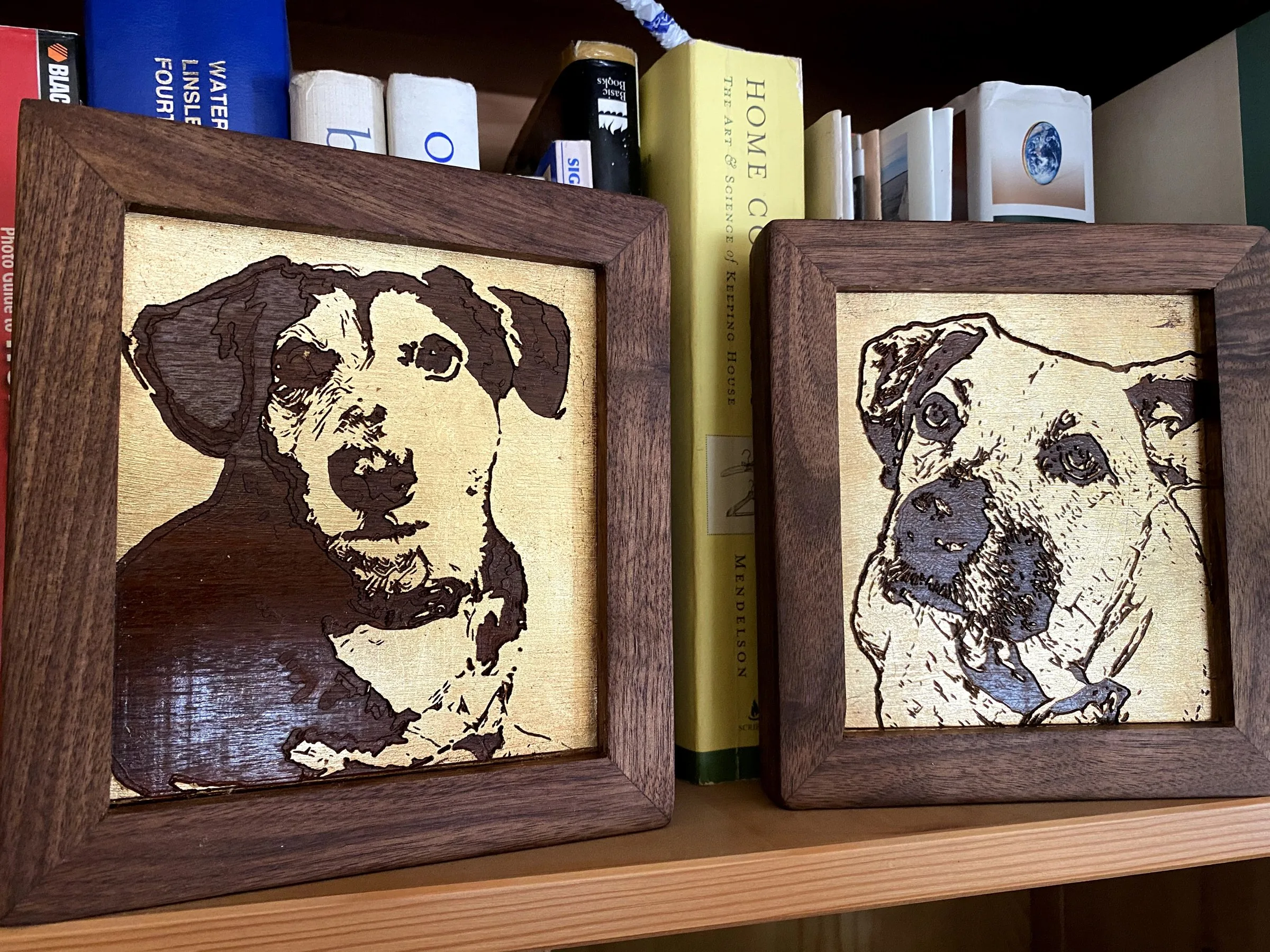 Gold-leaf portraits