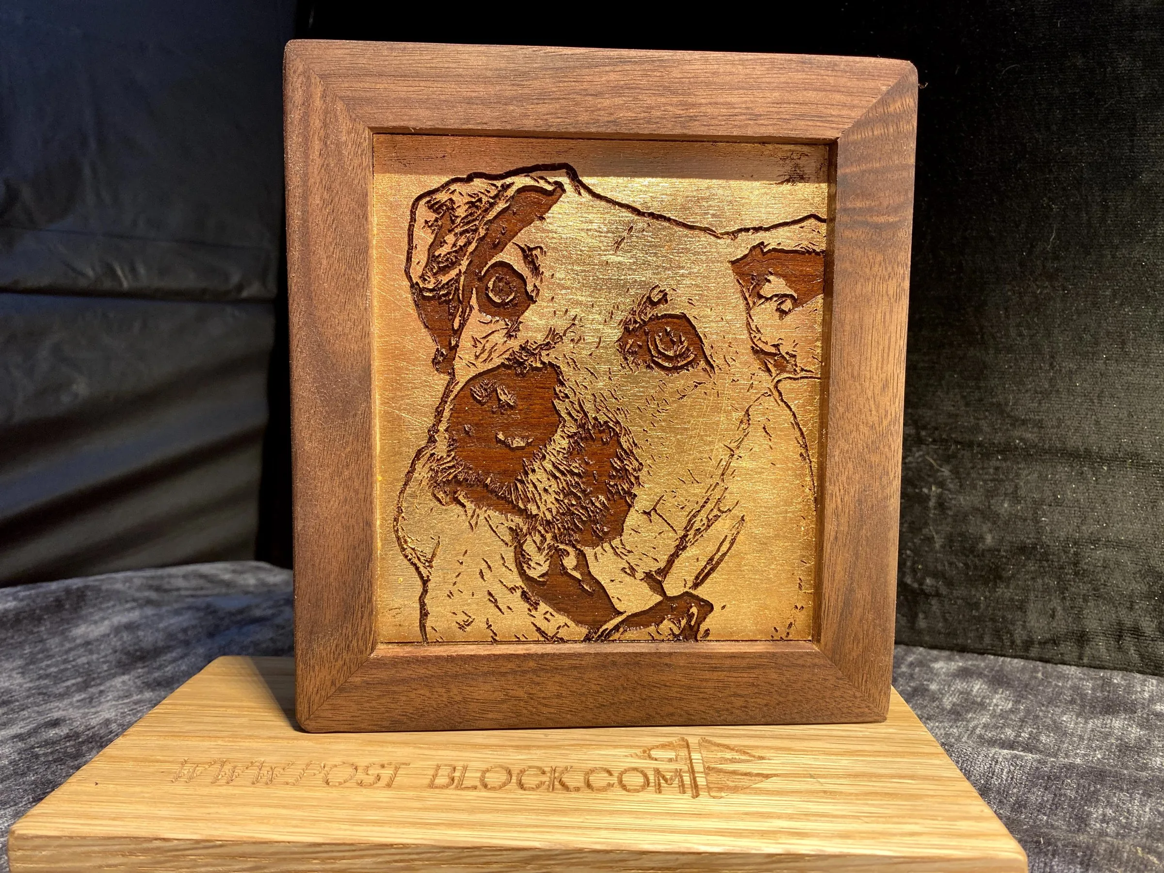 Gold-leaf portraits