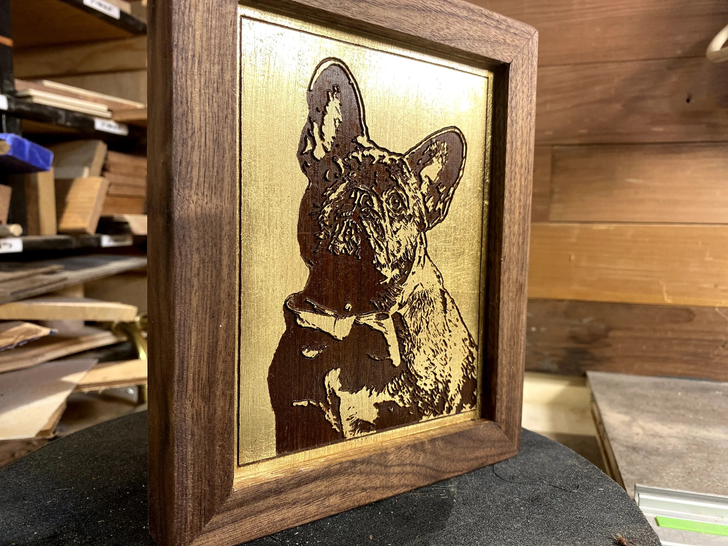Gold-leaf portraits