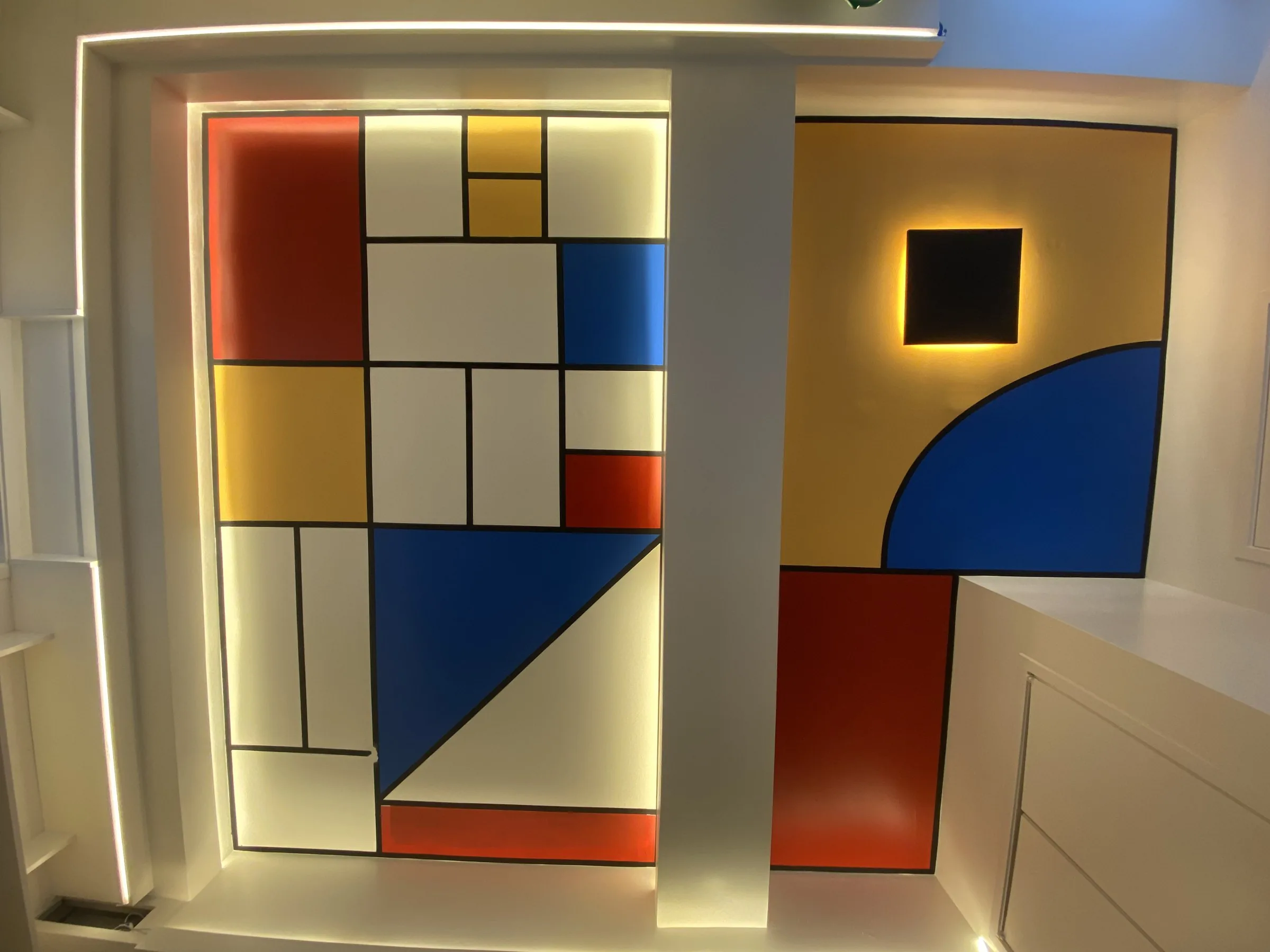Mondrian den