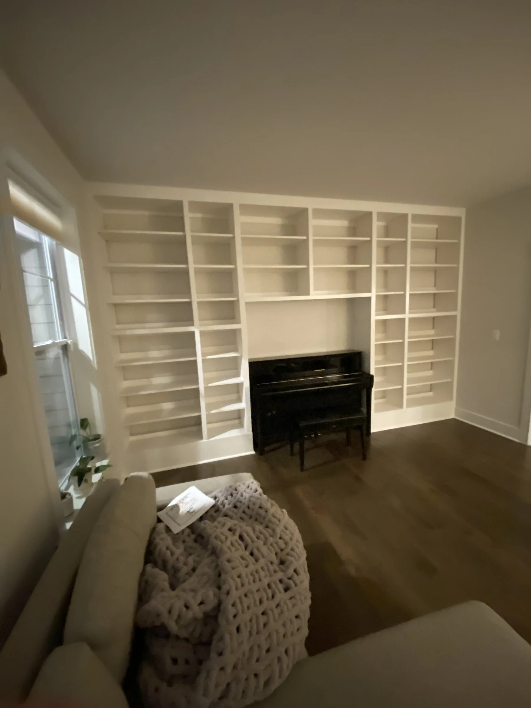 Piano room library